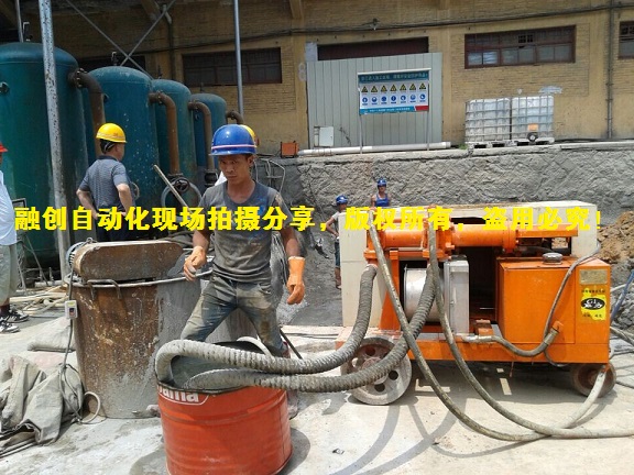 水泥漿流量計(jì)，水泥漿專(zhuān)用流量計(jì)，水泥漿流量計(jì)量打印系統(tǒng)，中鐵分局專(zhuān)用隧道工程專(zhuān)用水泥漿流量計(jì)量打印系統(tǒng)，融創(chuàng)自動(dòng)化與中鐵十八局，中鐵十一局等各分局合作穩(wěn)定